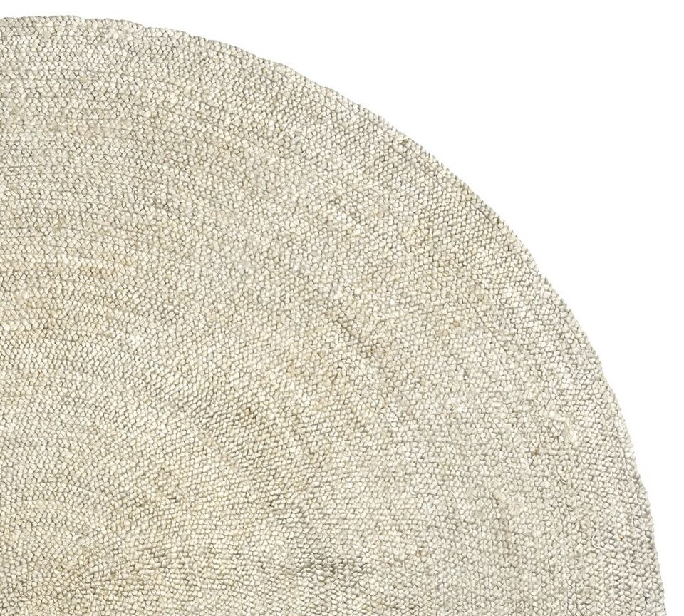 Round Jute Rug Grey Pottery Barn Australia