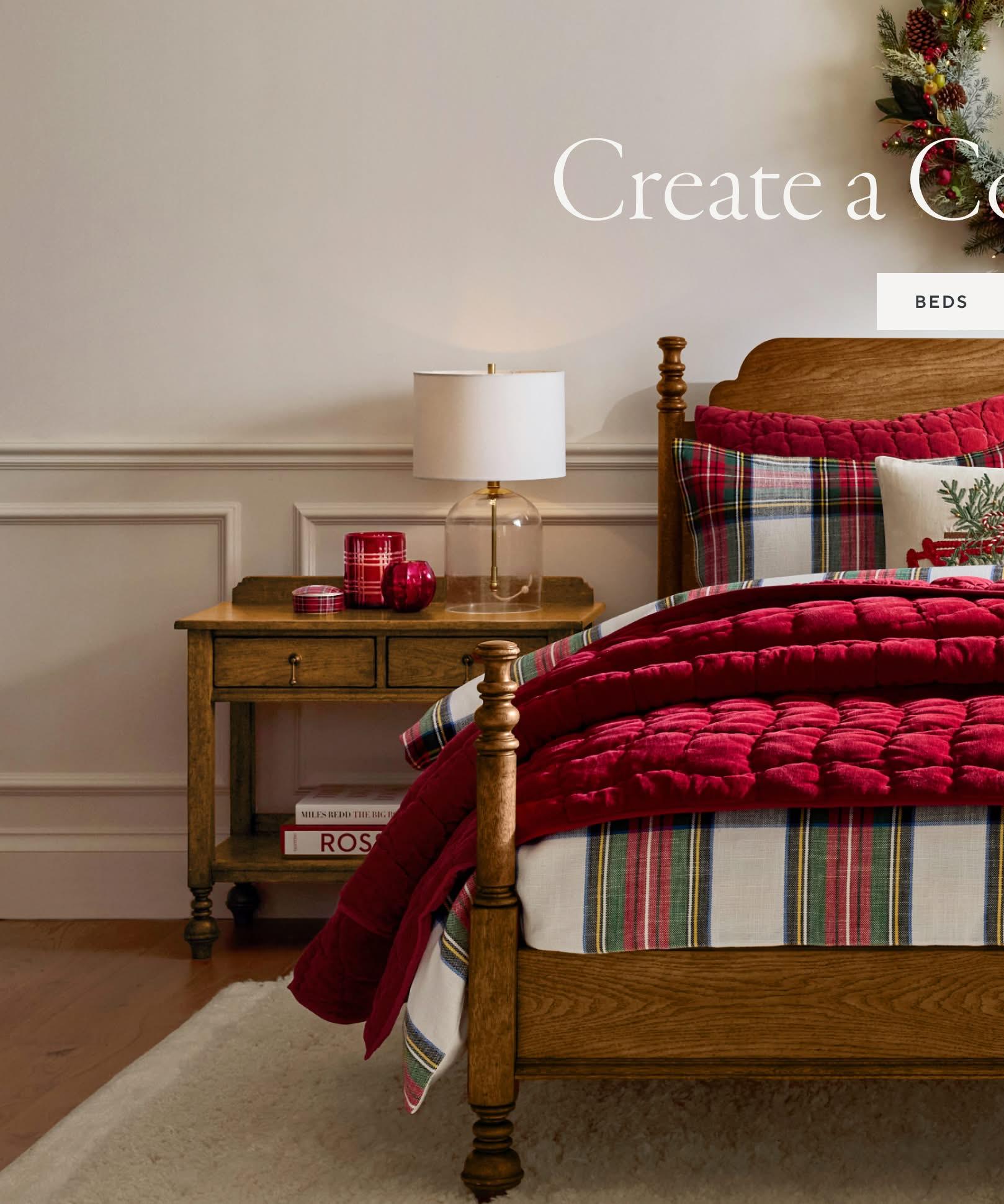 Create a Cosy Bedroom. Shop beds.