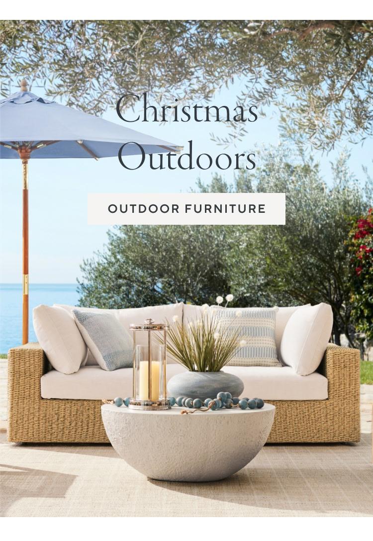 Christmas Outdoors. Shop Outdoor Furniture