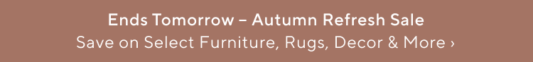 Autumn Refresh Sale