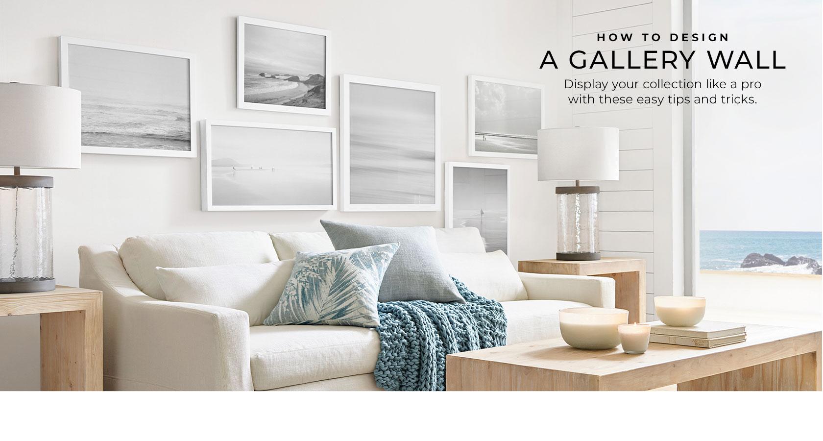 How to Design a Gallery Wall, Pottery Barn, How to Design a Gallery Wall