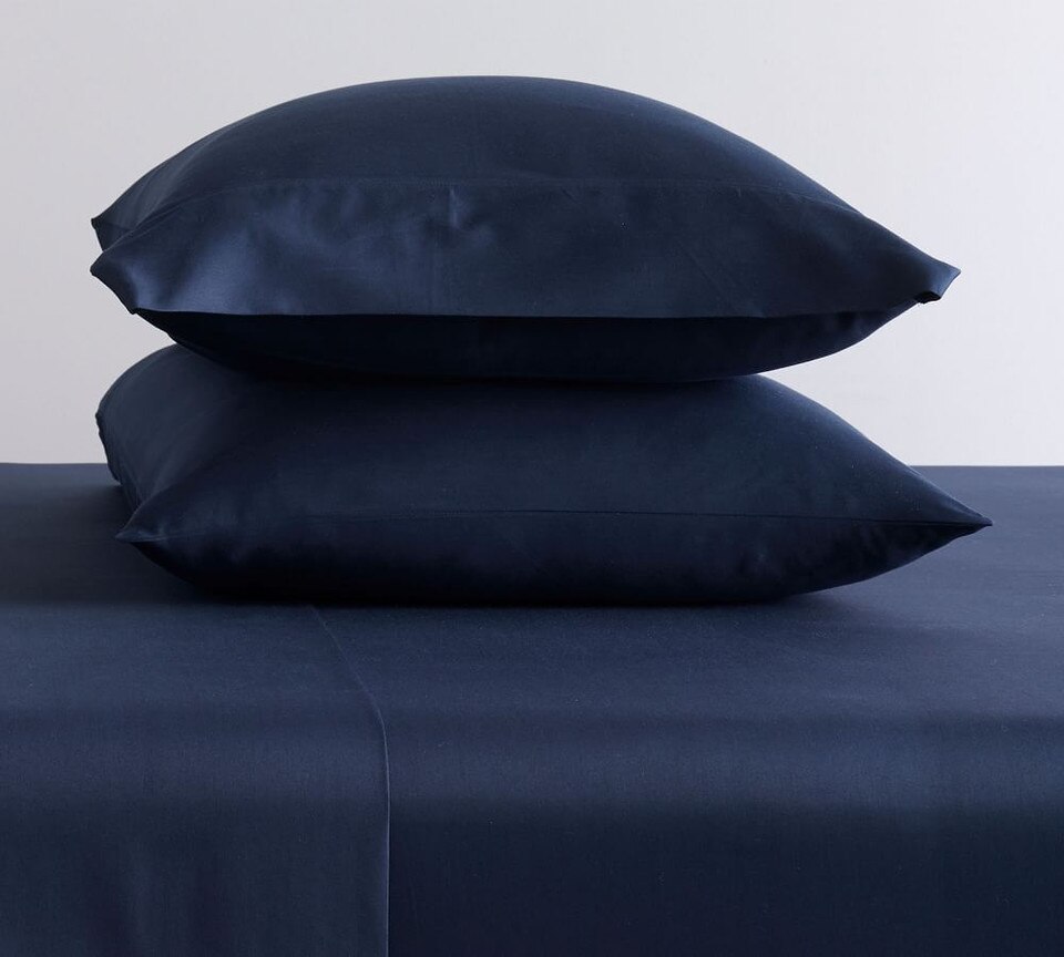 PB Classic 400-Thread-Count Organic Percale Pillowcases - Set of 2