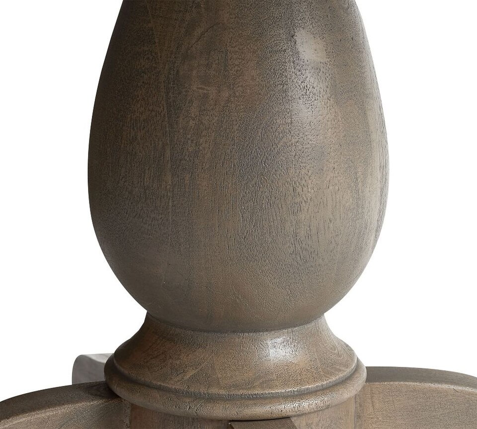 Alexandra Round Marble Pedestal Dining Table