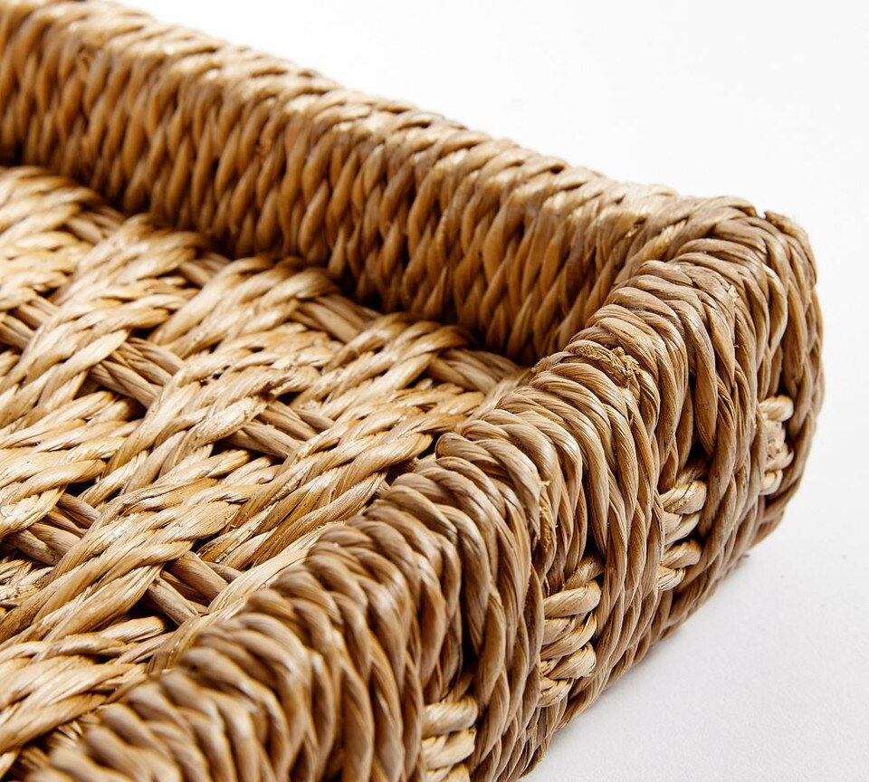 Amaya Handwoven Twisted Seagrass Tray