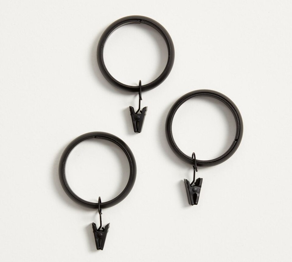 Quiet-Glide Curtain Clip Rings