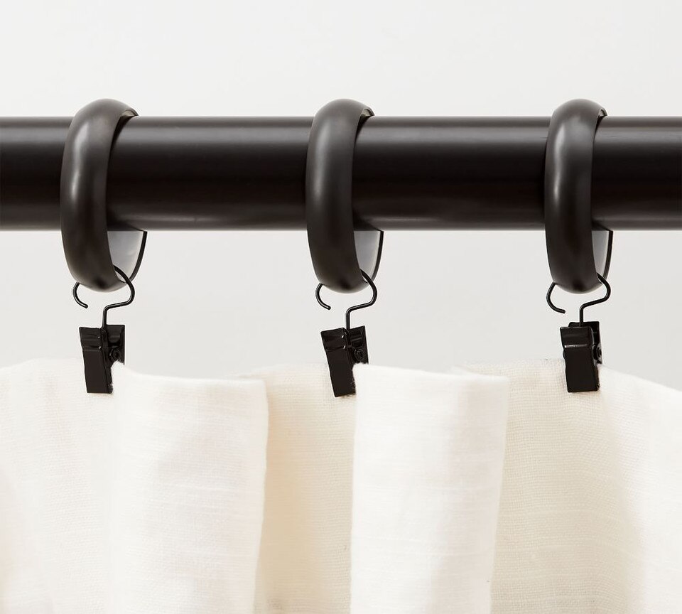 Quiet-Glide Curtain Clip Rings