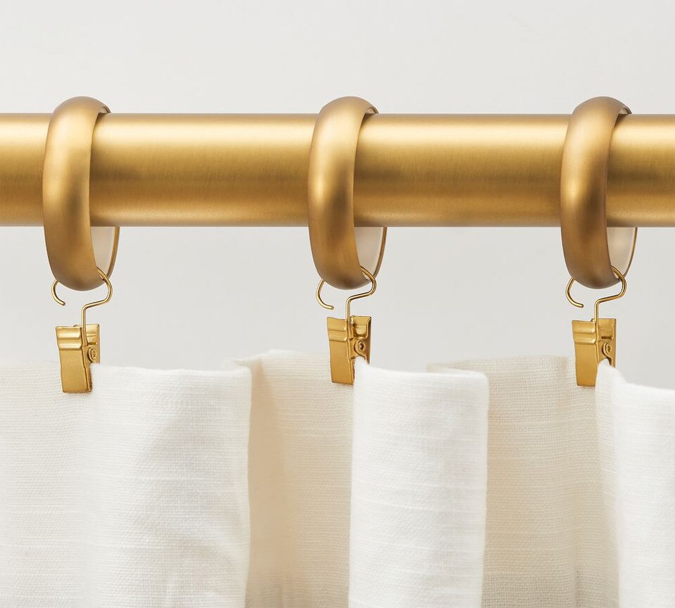 Quiet-Glide Curtain Clip Rings