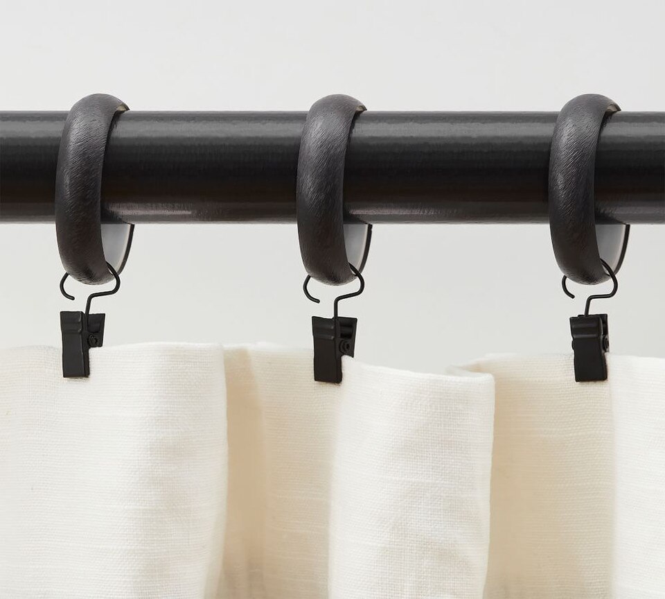 Quiet-Glide Curtain Clip Rings