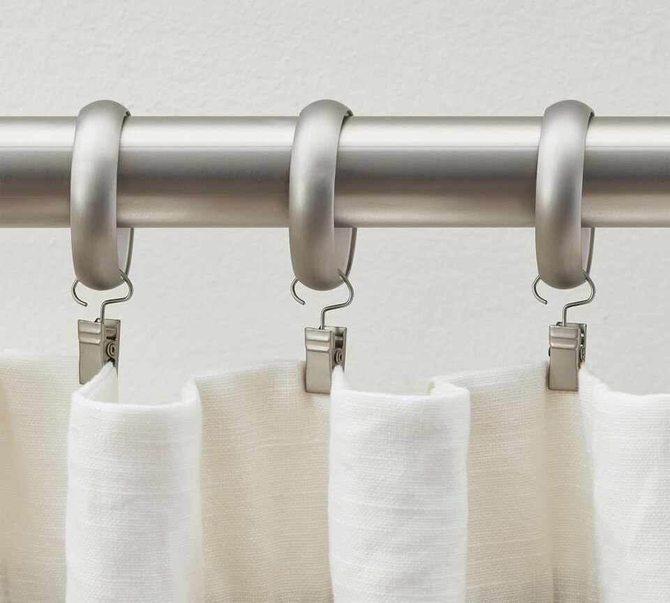 Quiet-Glide Curtain Clip Rings