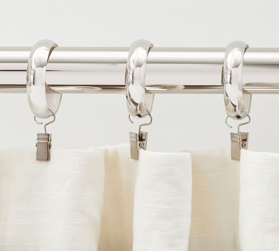 Quiet-Glide Curtain Clip Rings