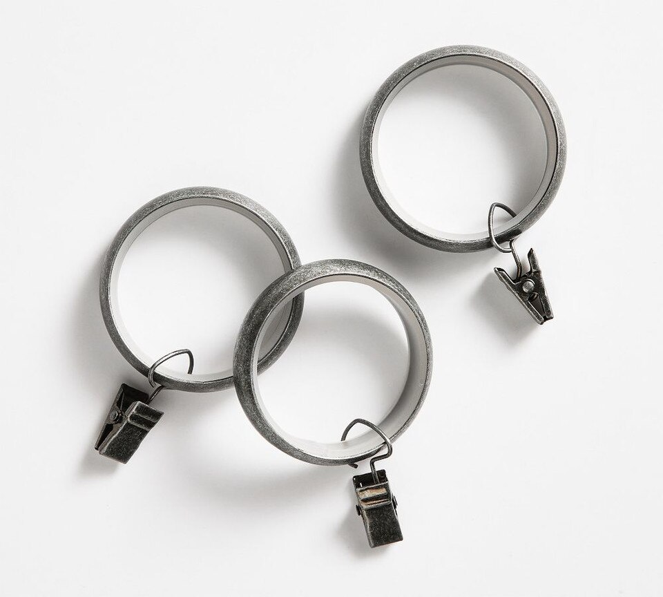 Quiet-Glide Curtain Clip Rings
