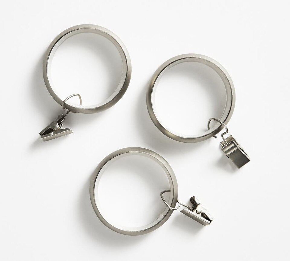 Quiet-Glide Curtain Clip Rings