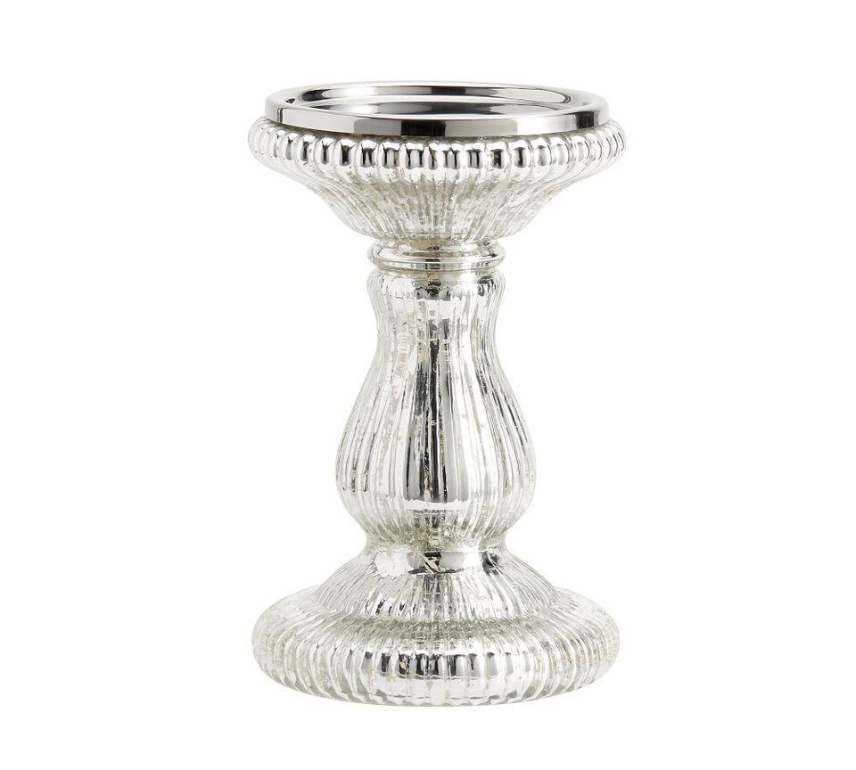 Antique Mercury Glass Candle Holders | Pottery Barn Australia