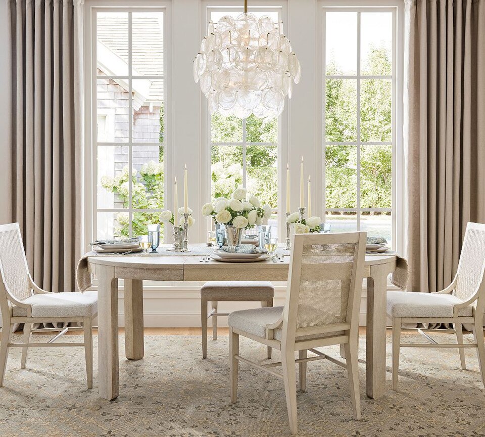 Aptos Round Extending Dining Table (127 cm – 188 cm)