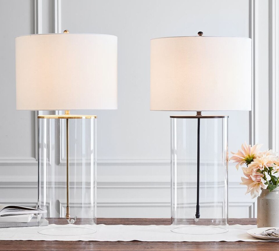 Aria Glass Table Lamp