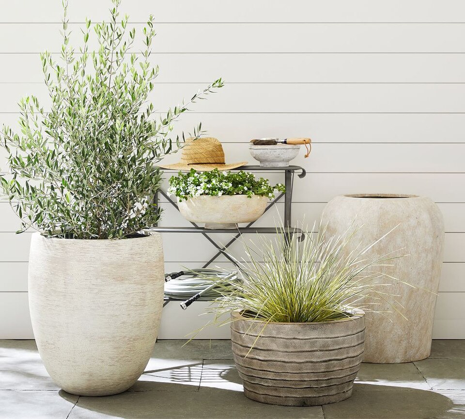 Artisan Handpainted Terracotta Planters