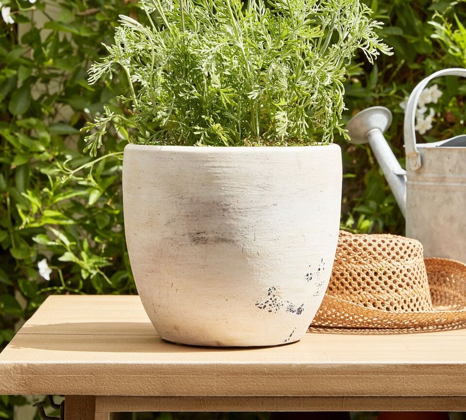 Artisan Handpainted Terracotta Planters