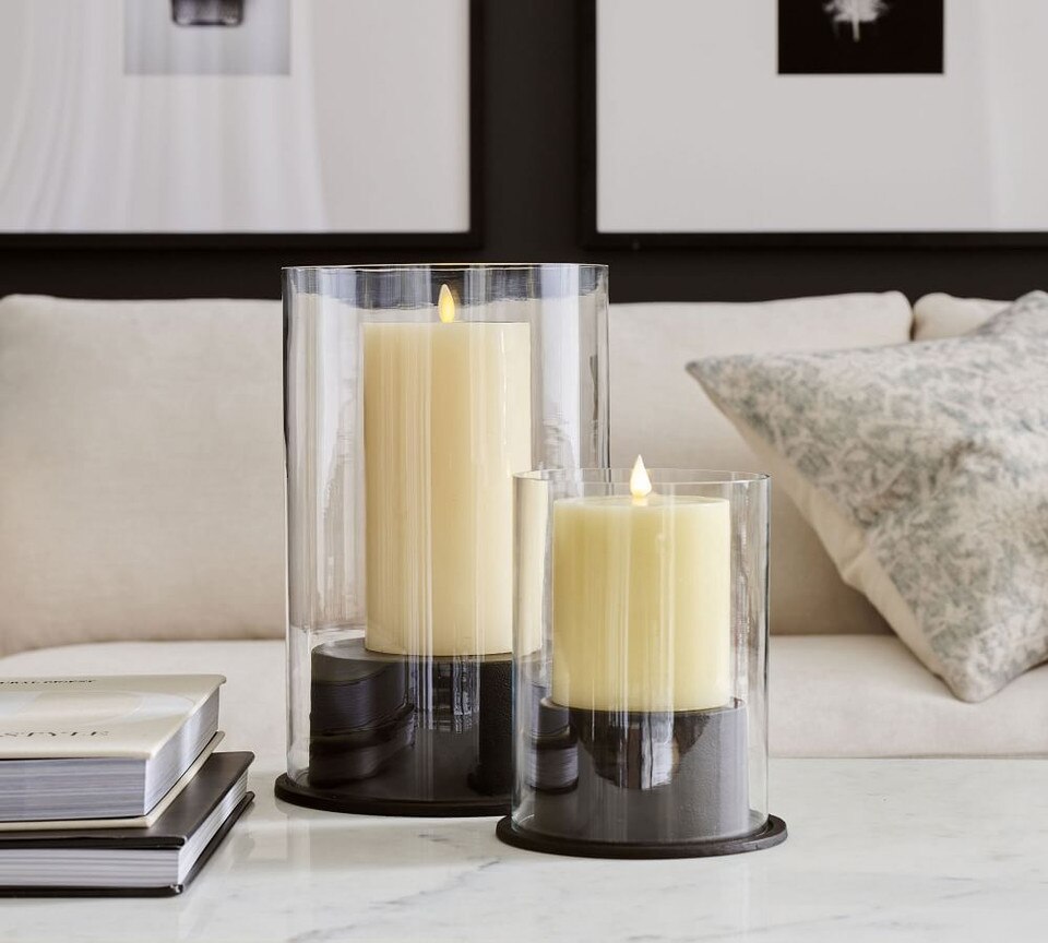 Austin Reversible Hurricane Candle Holders