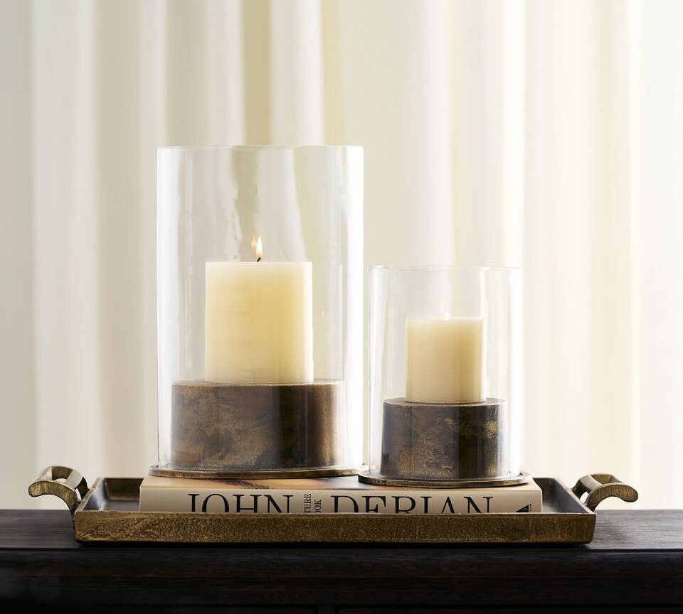 Austin Reversible Hurricane Candle Holders