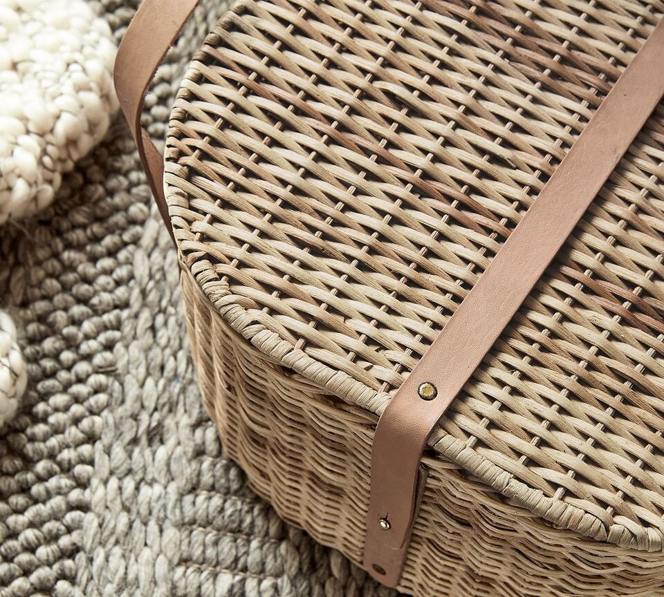Austin Woven Basket Collection - Natural