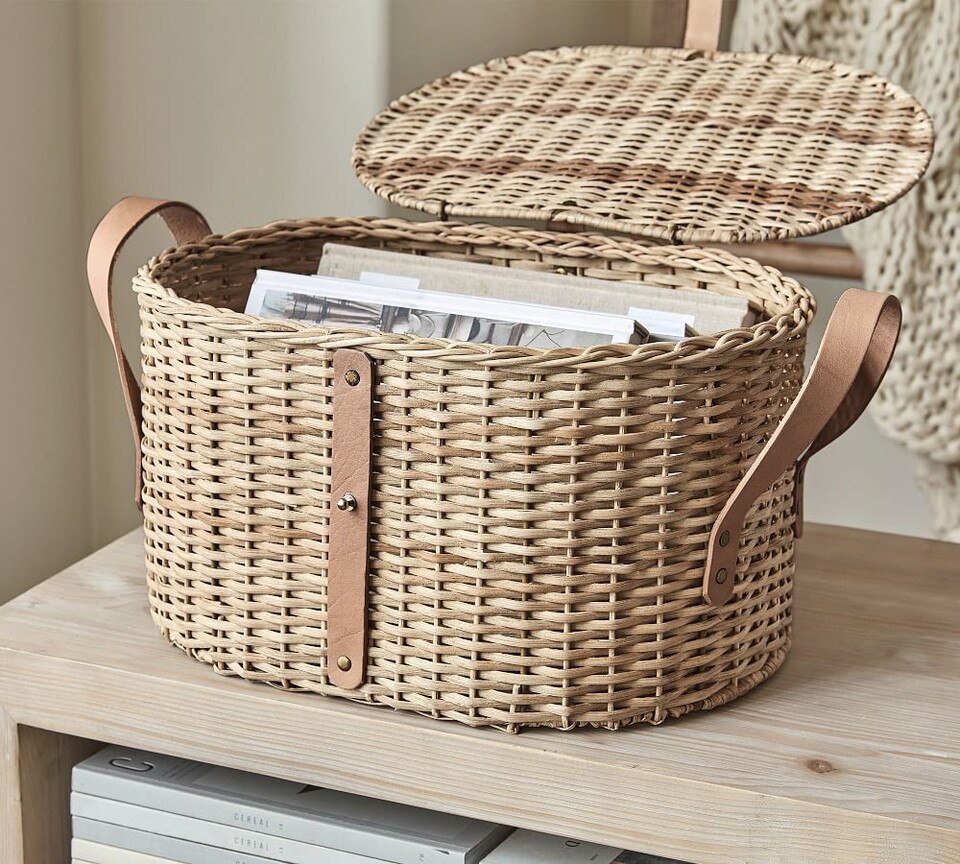 Austin Woven Basket Collection - Natural