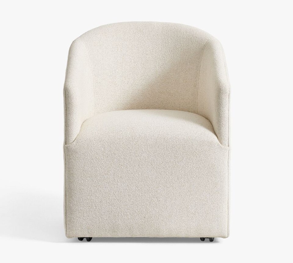 Baldwin Upholstered Barrel Back Dining Chair