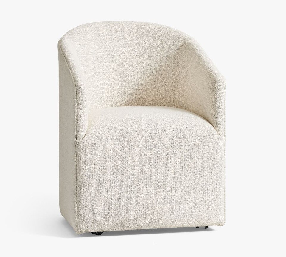 Baldwin Upholstered Barrel Back Dining Chair