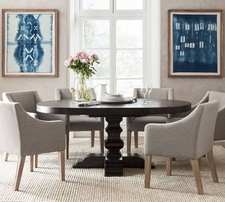 Banks Round Pedestal Extending Dining Table Banks Round Pedestal Extending Dining Table, Round Dining Tables Au