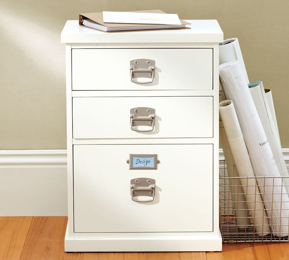 Bedford 3-Drawer File Cabinet | Pottery Barn Australia
