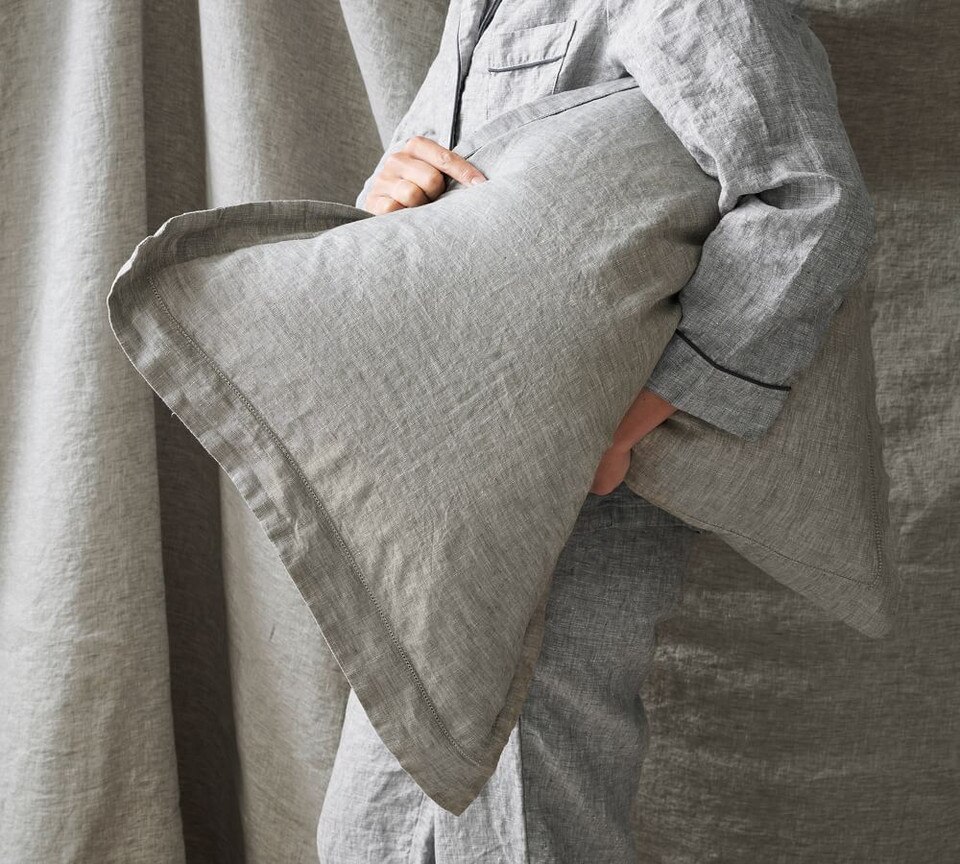 Belgian Flax Linen Quilt Cover & Pillowcases