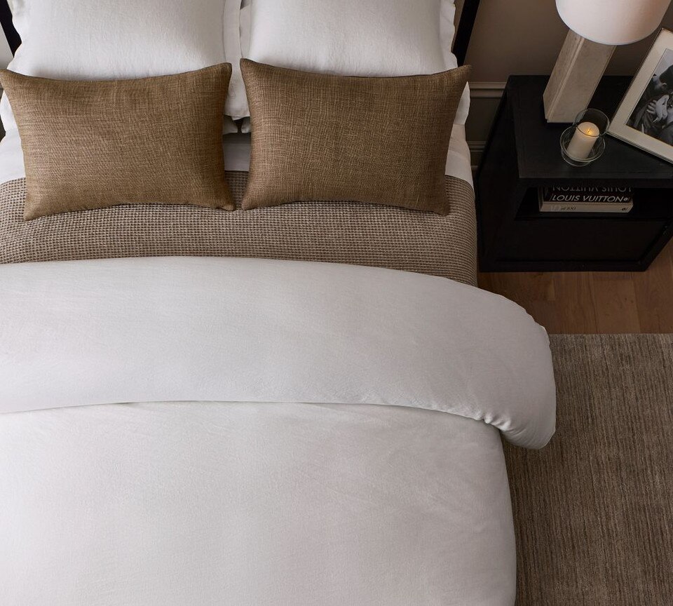 Belgian Flax Linen Quilt Cover & Pillowcases