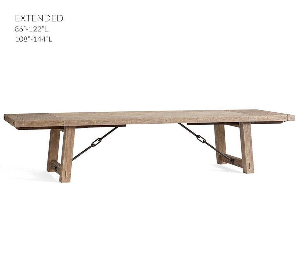 Benchwright Extending Dining Table