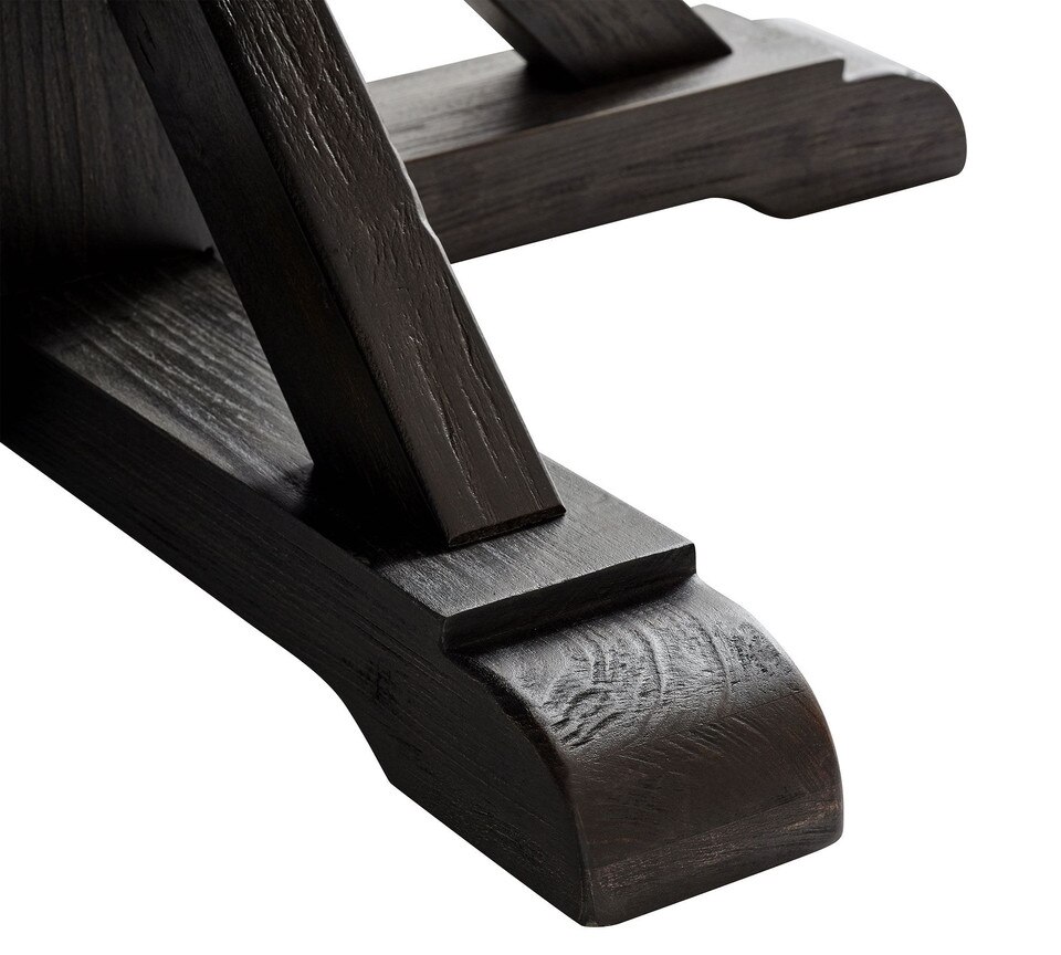 Benchwright Extending Round Dining Table