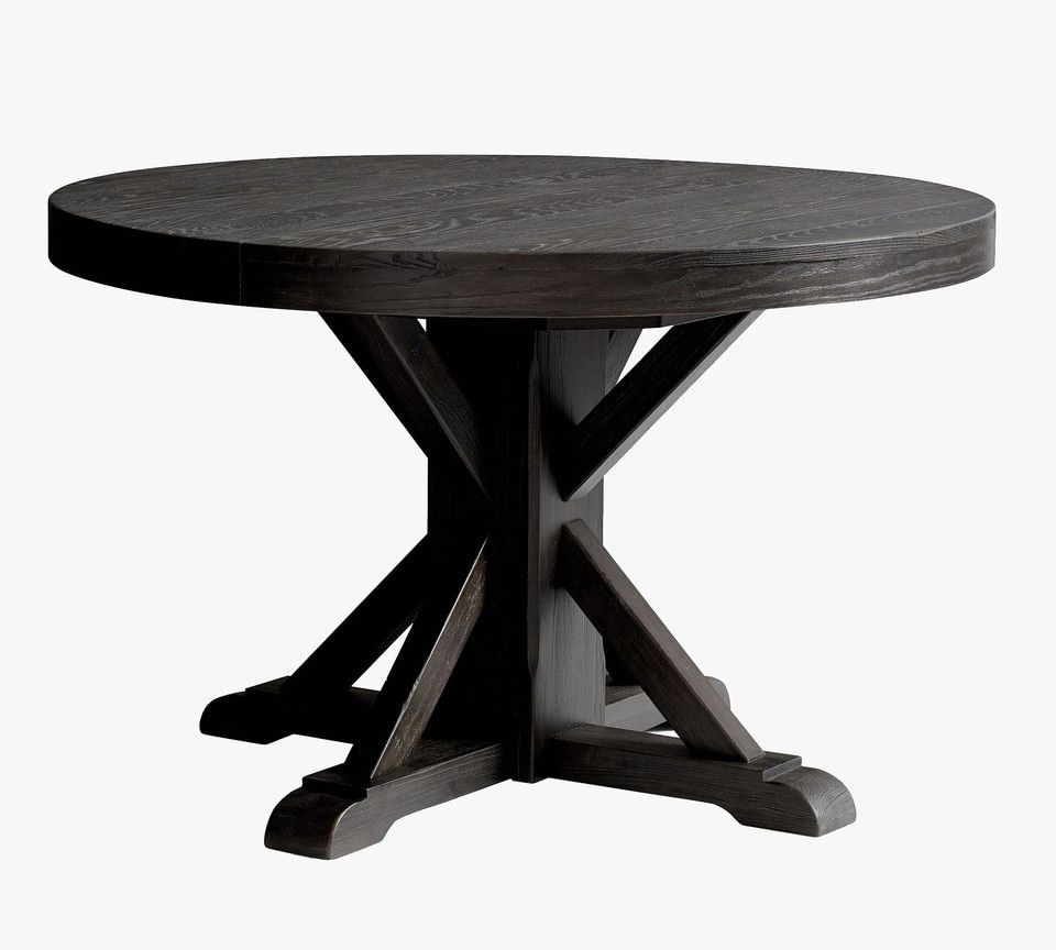 Benchwright Extending Round Dining Table