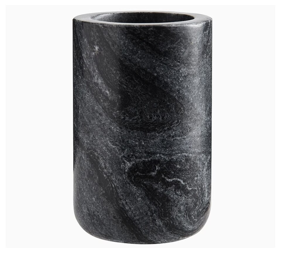 Black Marble Bath Accessories