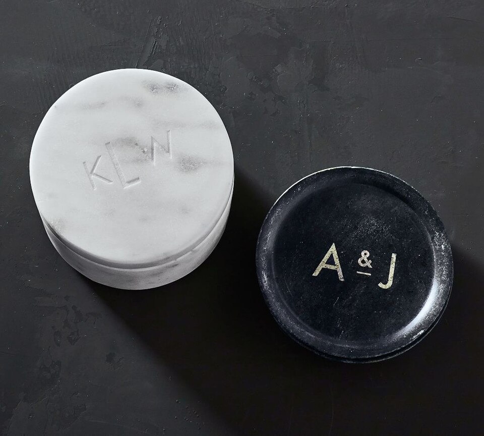 Marble Coasters, Set of 4