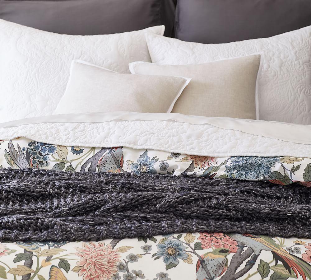 Bloom Floral Cotton Duvet Cover \u0026 Shams 