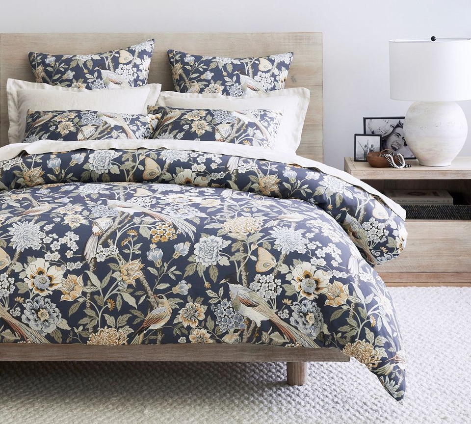 Bloom Floral Sateen Quilt Cover