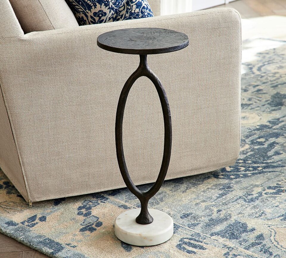 Bodhi Round Metal Accent Table