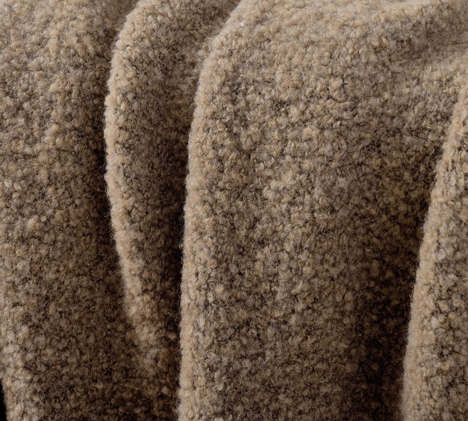 Boucle Knit Throw
