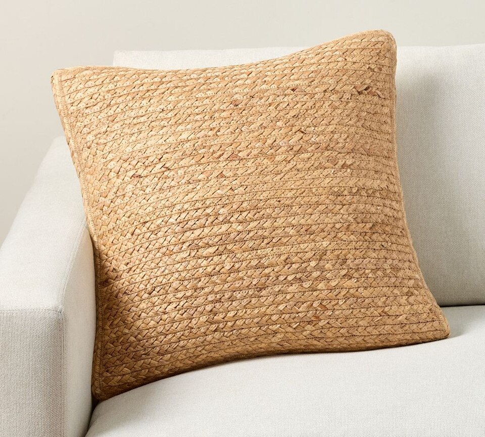 Braided Jute Cushion