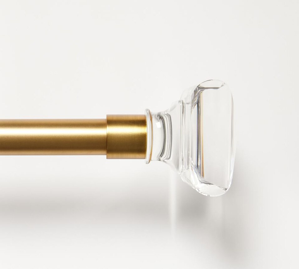 Standard Brass Curtain Hardware Collection