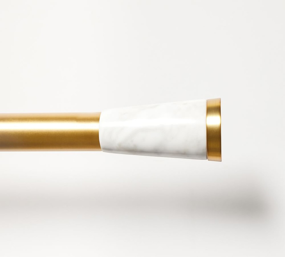 Standard Brass Curtain Hardware Collection