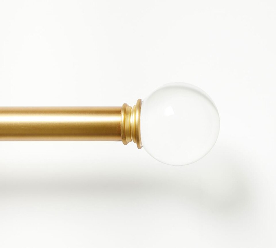 Standard Brass Curtain Hardware Collection