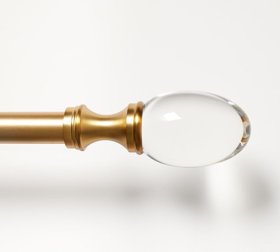 Standard Brass Curtain Hardware Collection