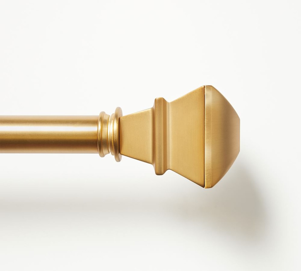 Standard Brass Curtain Hardware Collection