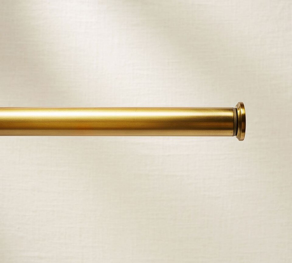 Standard Brass Curtain Hardware Collection
