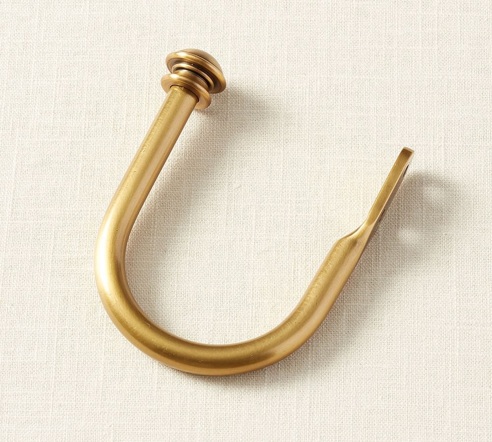 Standard Brass Curtain Hardware Collection