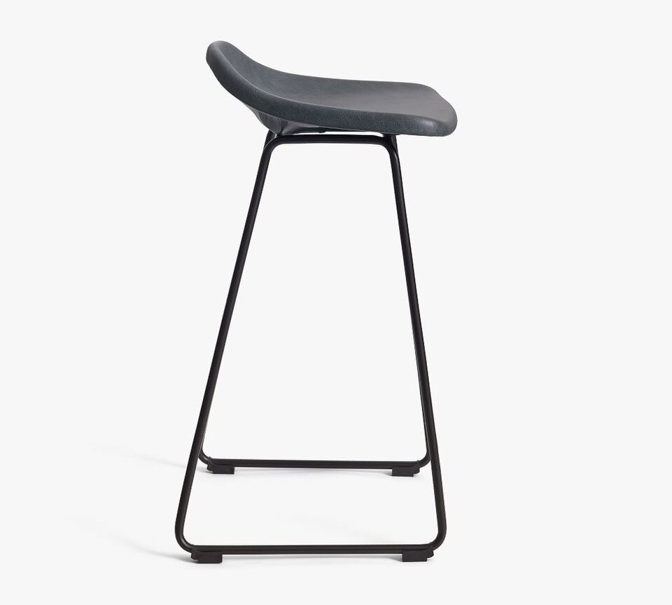 Brenner Leather Bar & Counter Stool