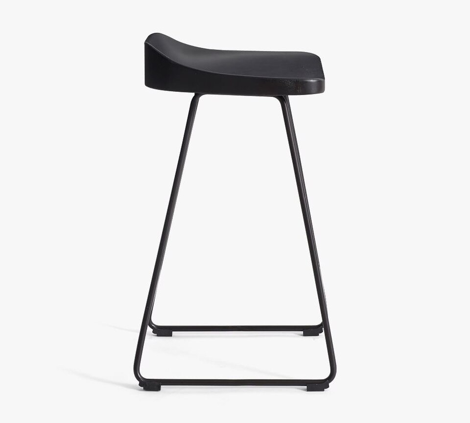Brenner Wood Stool